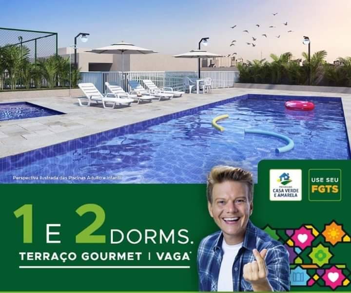 Apartamento à venda com 2 quartos, 37m² - Foto 2