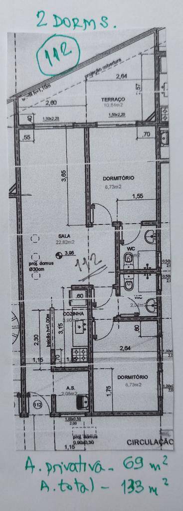 Apartamento à venda com 2 quartos, 77m² - Foto 5